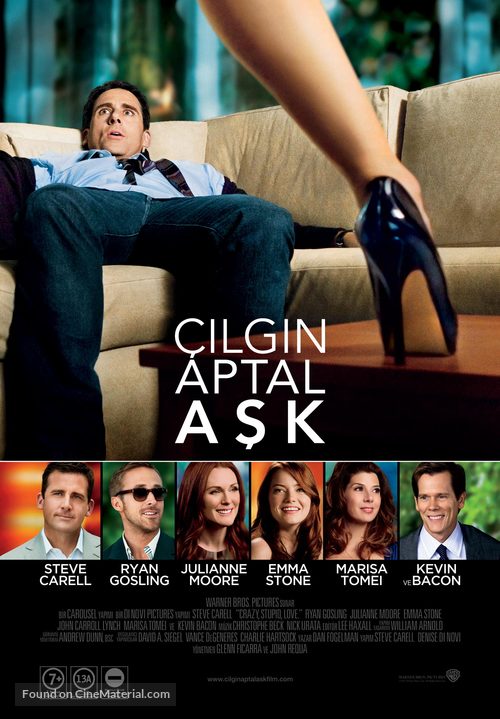 Crazy, Stupid, Love. - Turkish Movie Poster