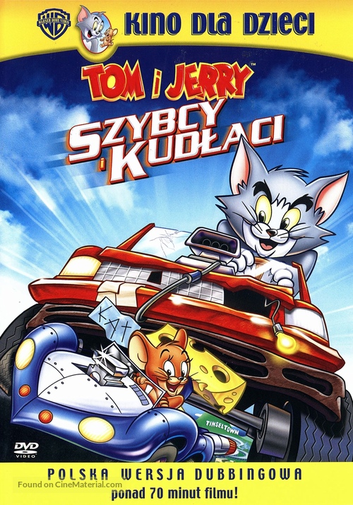 Tom and Jerry: The Fast and the Furry - Polish Movie Cover