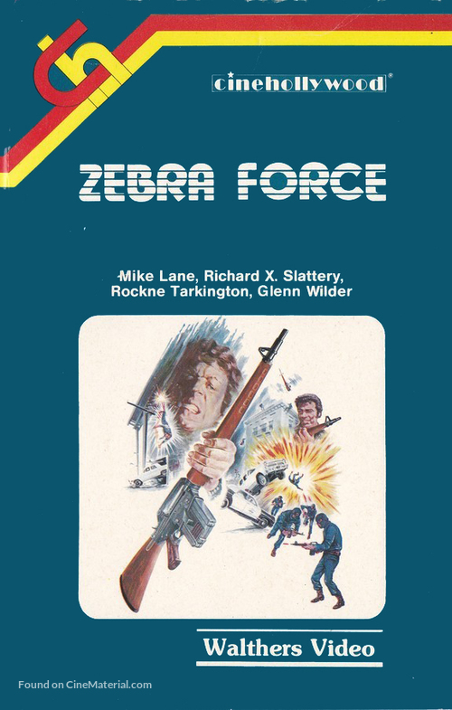 Zebra Force - Finnish Movie Cover