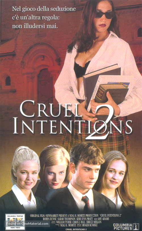 Cruel Intentions 2 - Italian VHS movie cover