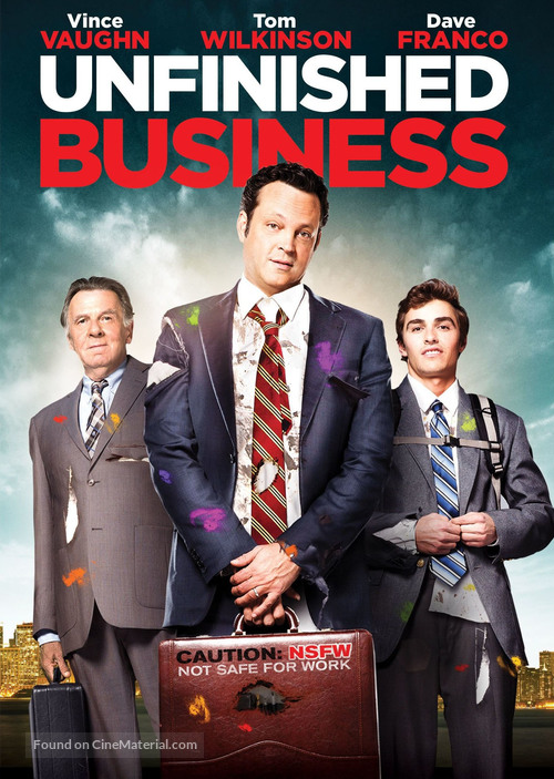 Unfinished Business - DVD movie cover