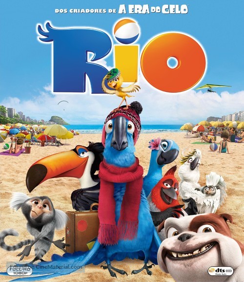 Rio - Brazilian Blu-Ray movie cover