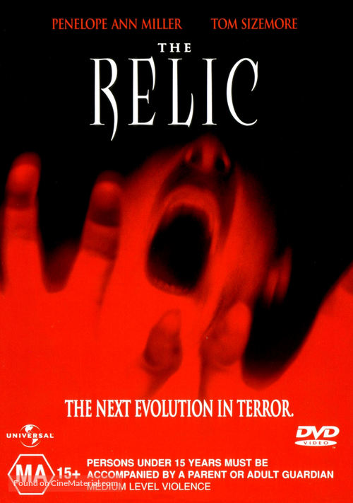 The Relic - Australian DVD movie cover