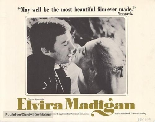 Elvira Madigan - British Movie Poster