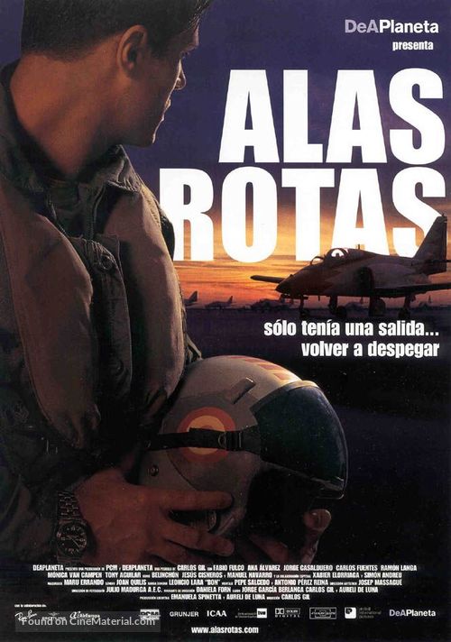 Alas rotas - Spanish poster
