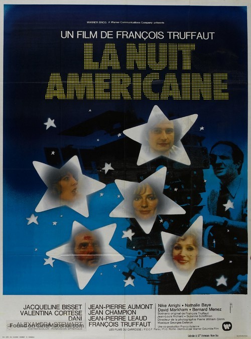 La nuit am&eacute;ricaine - French Movie Poster