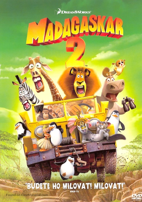 Madagascar: Escape 2 Africa - Czech Movie Cover