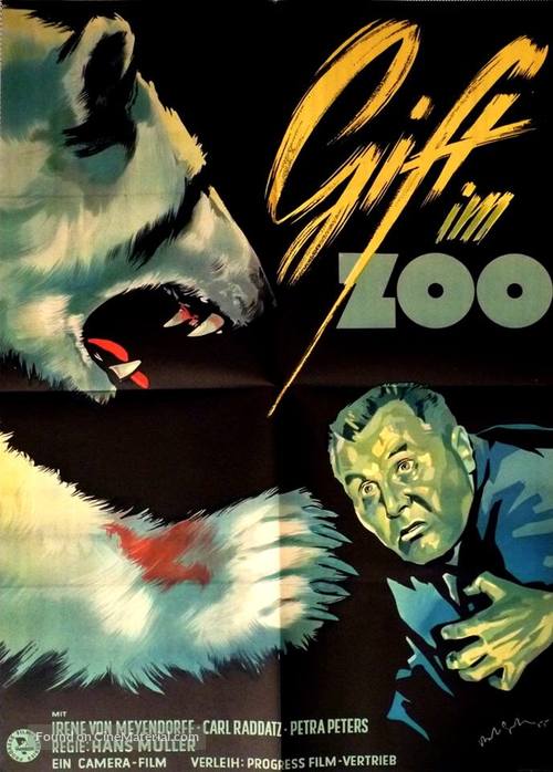 Gift im Zoo - German Movie Poster