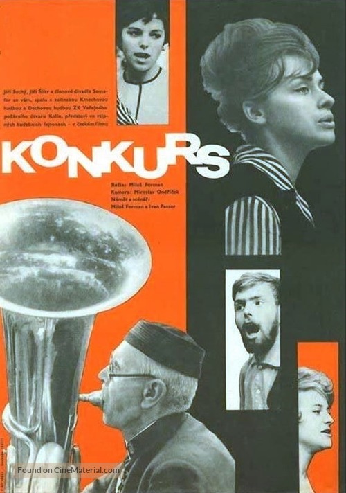 Konkurs - Czech Movie Poster