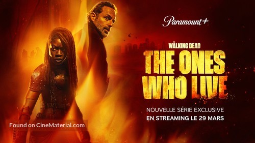 &quot;The Walking Dead: The Ones Who Live&quot; - French Movie Poster