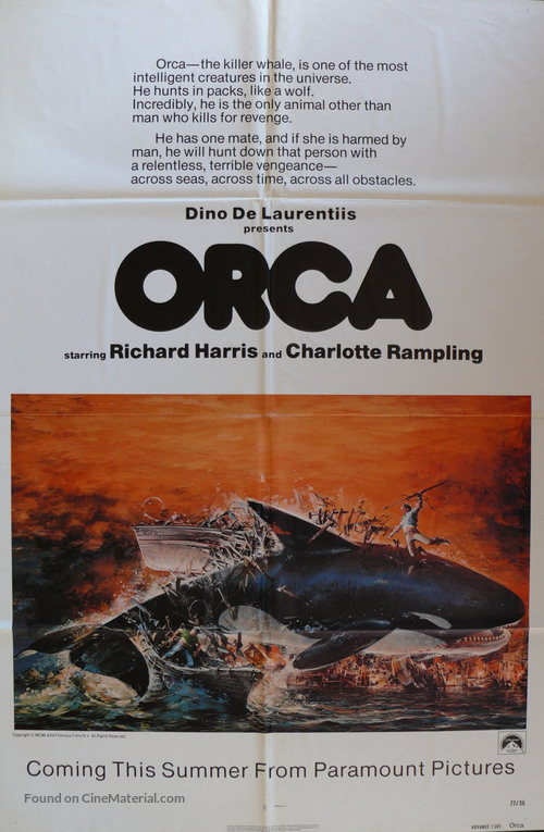 Orca - Movie Poster