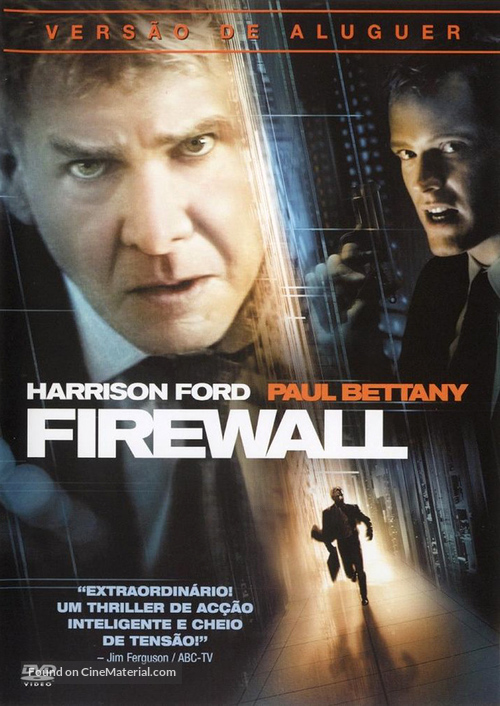 Firewall - Portuguese DVD movie cover