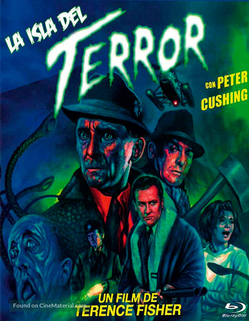Island of Terror - Spanish Blu-Ray movie cover