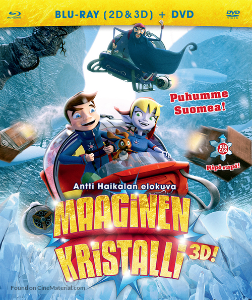 Maaginen kristalli - Finnish Blu-Ray movie cover
