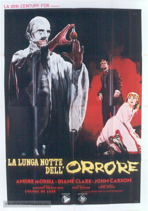 The Plague of the Zombies - Italian Movie Poster