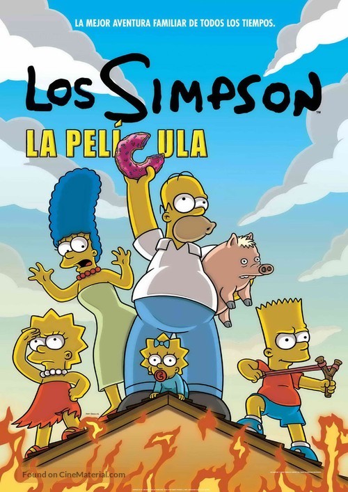The Simpsons Movie - Spanish Movie Poster