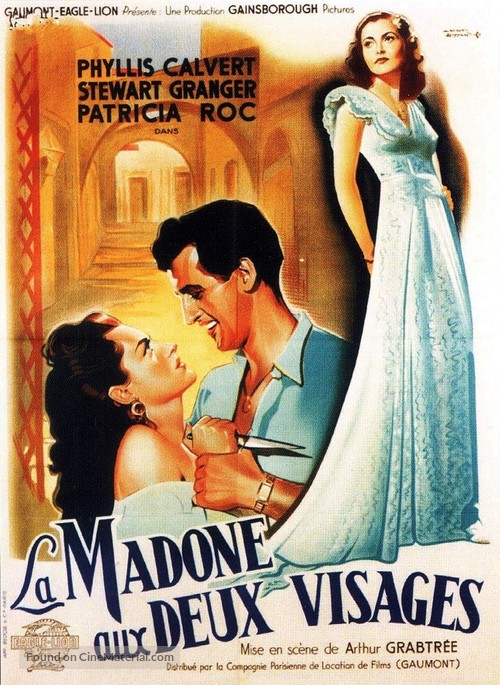Madonna of the Seven Moons - French Movie Poster