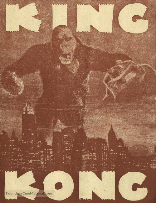 King Kong - Danish poster