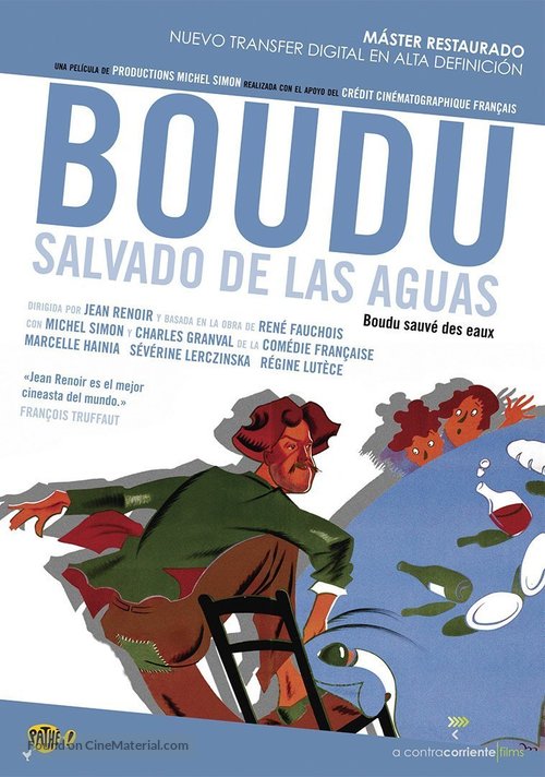 Boudu sauv&eacute; des eaux - Spanish Movie Cover