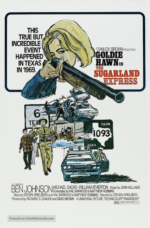 The Sugarland Express - Movie Poster