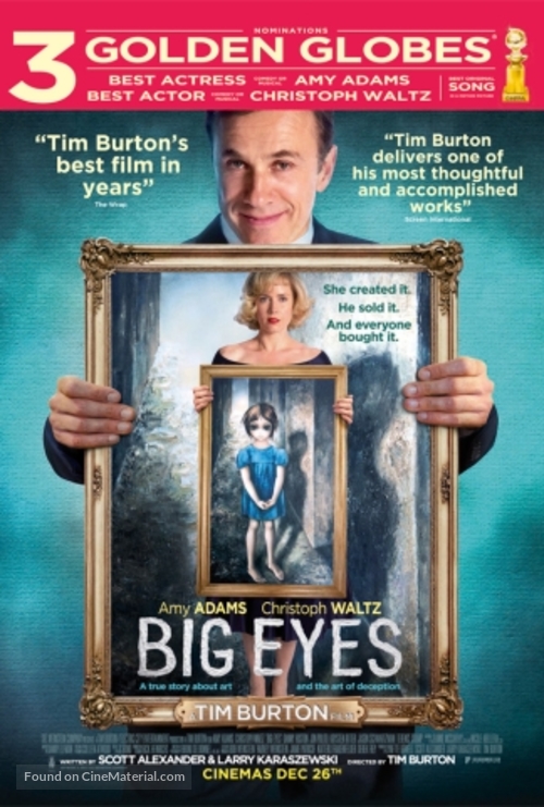 Big Eyes - British Movie Poster