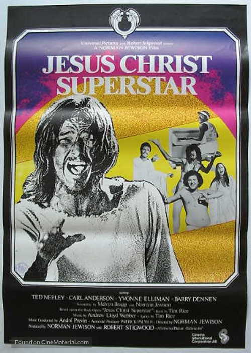 Jesus Christ Superstar - Swedish Movie Poster
