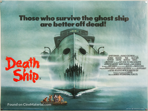 Death Ship - British Movie Poster