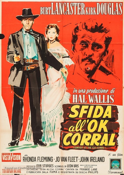 Gunfight at the O.K. Corral - Italian Movie Poster