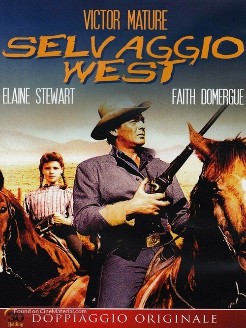 Escort West - Italian DVD movie cover