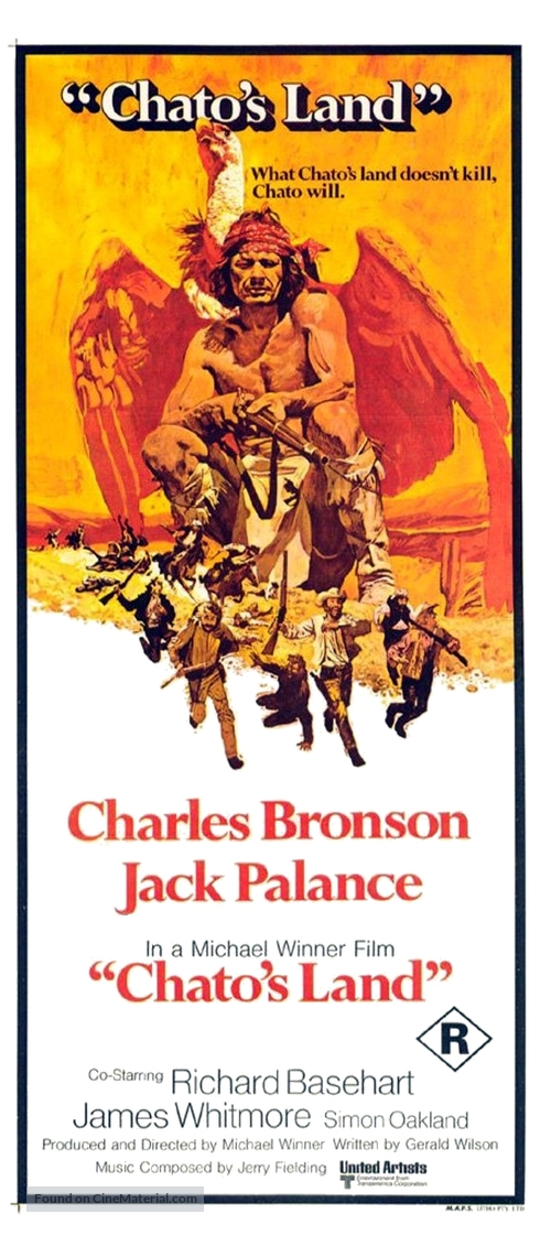 Chato&#039;s Land - Australian Movie Poster