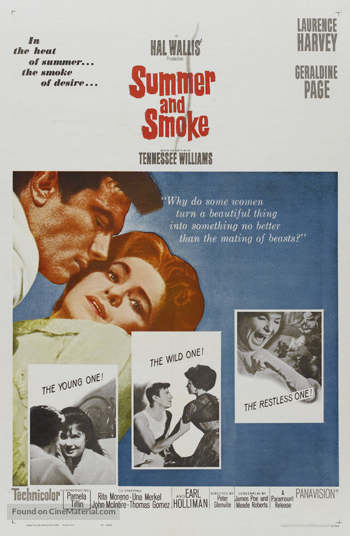 Summer and Smoke - Movie Poster