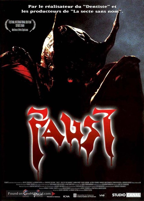 Faust: Love of the Damned - French DVD movie cover