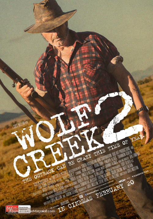 Wolf Creek 2 - Australian Movie Poster
