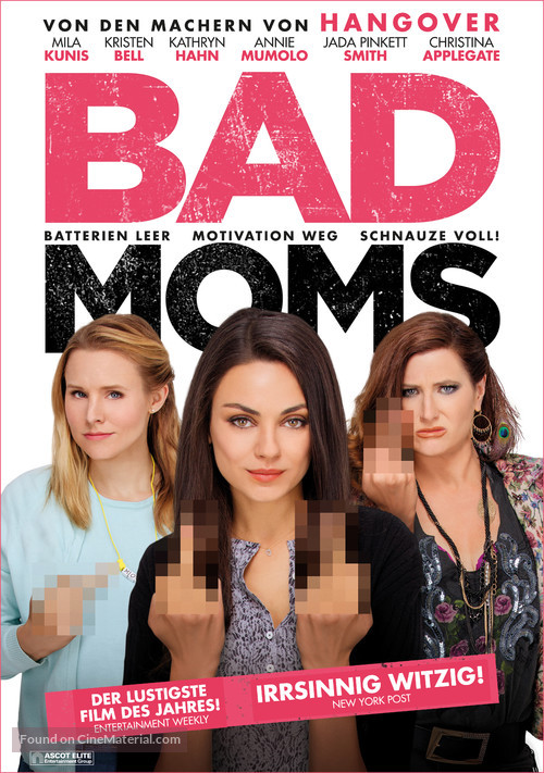 Bad Moms - Swiss Movie Poster