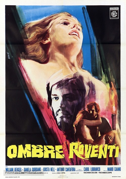 Ombre roventi - Italian Movie Poster