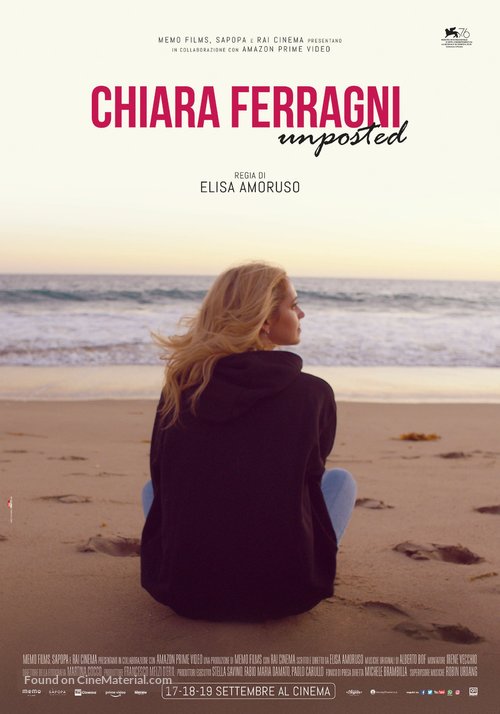 Chiara Ferragni- Unposted - Italian Movie Poster