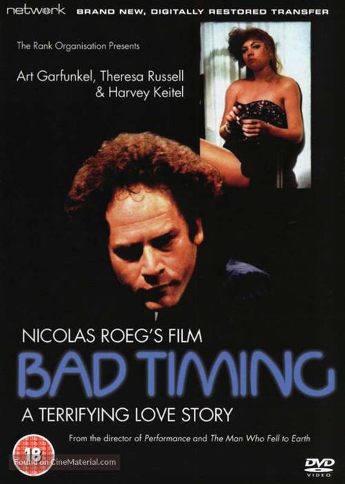 Bad Timing - British DVD movie cover