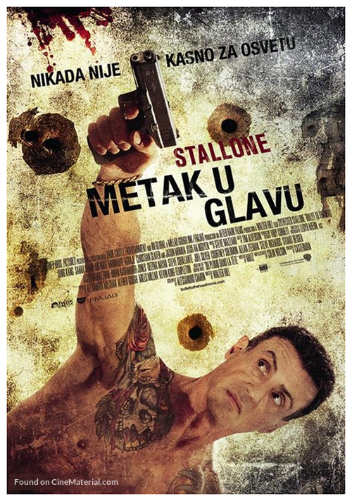 Bullet to the Head - Croatian Movie Poster