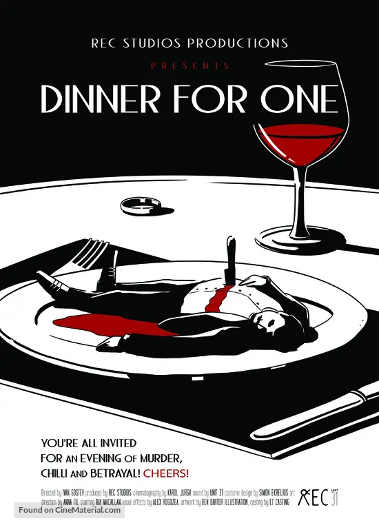 Dinner for One - British Movie Poster