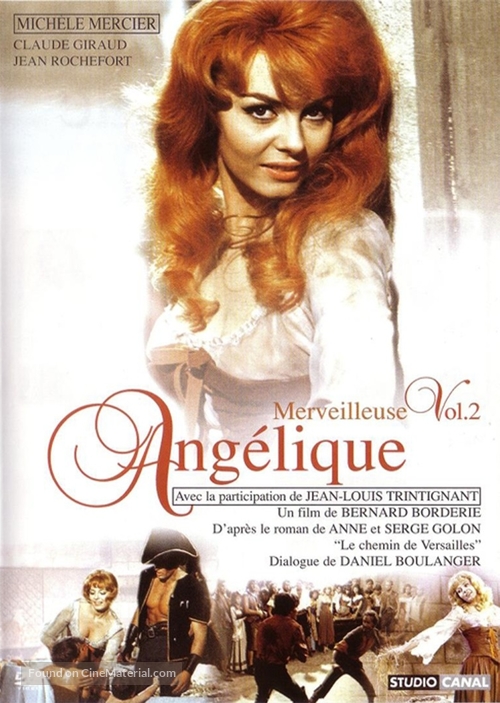 Merveilleuse Ang&eacute;lique - French DVD movie cover