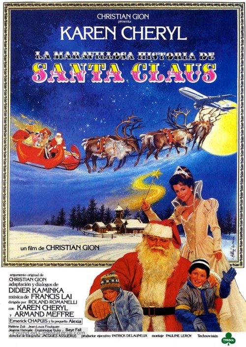 J&#039;ai rencontr&eacute; le P&egrave;re No&euml;l - Spanish Movie Poster