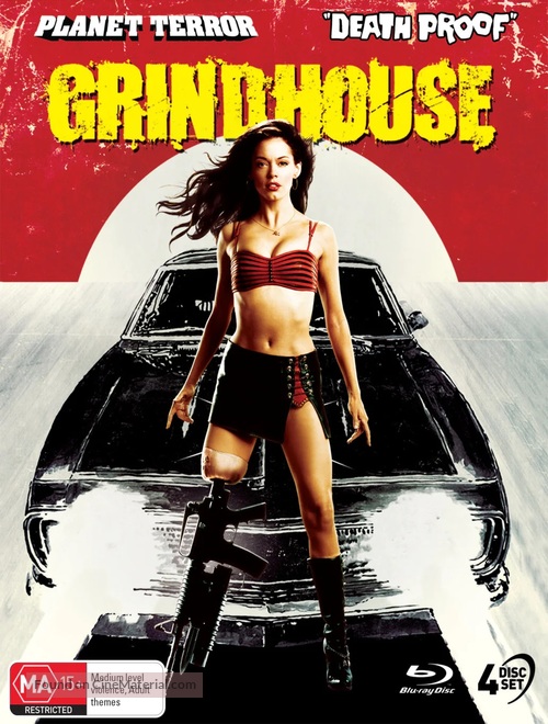 Grindhouse - Australian Blu-Ray movie cover