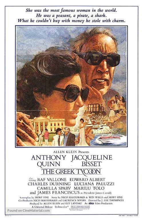 The Greek Tycoon - Movie Poster