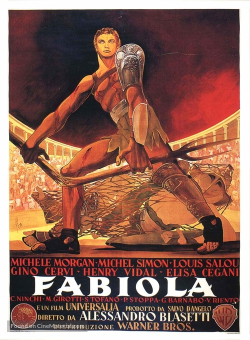 Fabiola - Italian Movie Poster