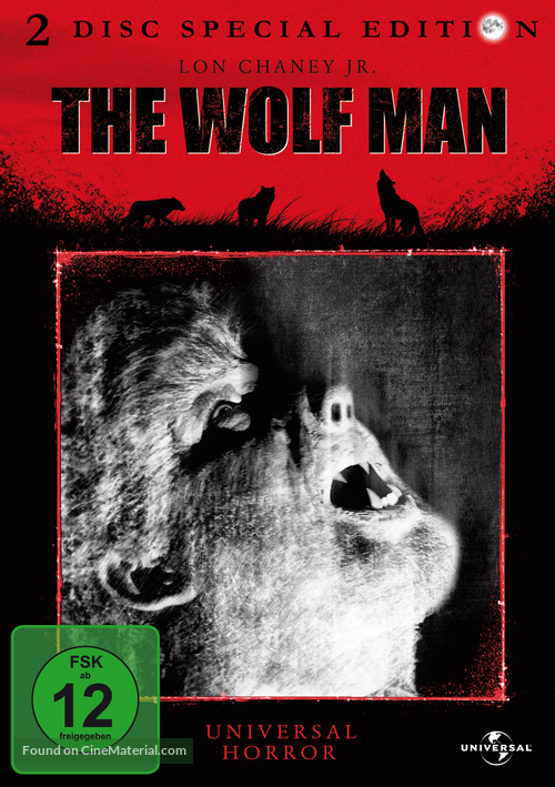 The Wolf Man - German DVD movie cover