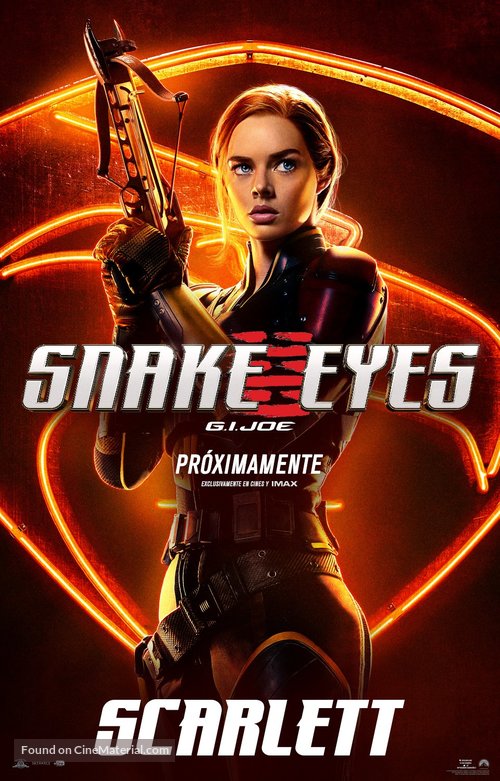 Snake Eyes: G.I. Joe Origins - Mexican Movie Poster