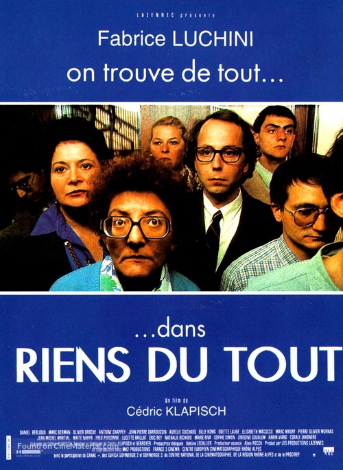 Riens du tout - French Movie Poster