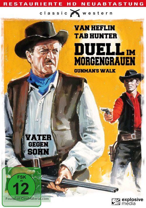 Gunman&#039;s Walk - German DVD movie cover