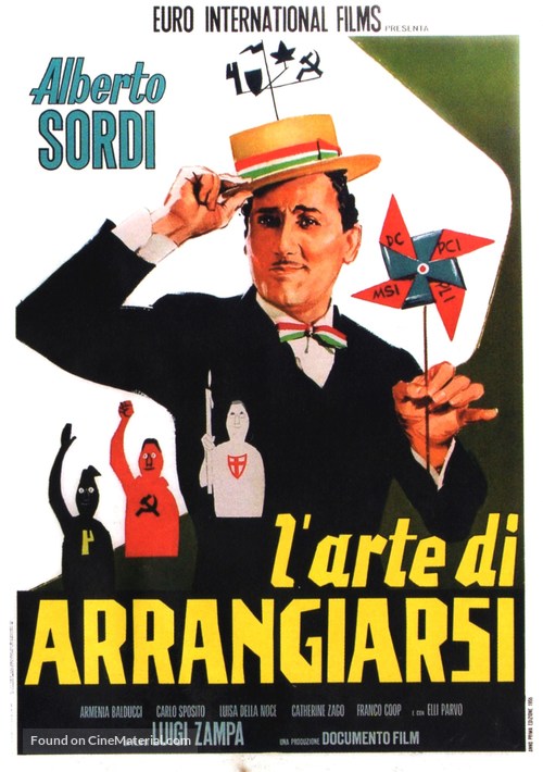 L&#039;arte di arrangiarsi - Italian Movie Poster