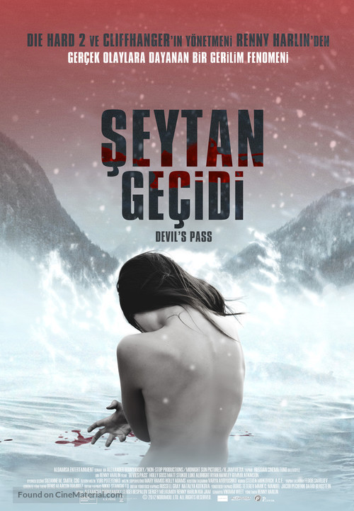 The Dyatlov Pass Incident - Turkish Movie Poster